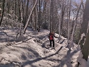 Monte Suchello (1541 m) da Costa Serina il 20 gennaio 2023  - FOTOGALLERY